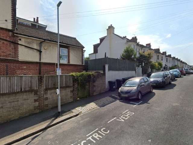 EB Charging Station in Hove United Kingdom of Great Britain and Northern Ireland