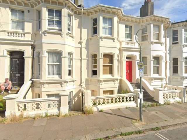 Electric Blue Charging Station in Hove United Kingdom of Great Britain and Northern Ireland