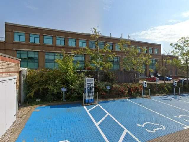 GeniePoint Charging Station in Bristol United Kingdom of Great Britain and Northern Ireland