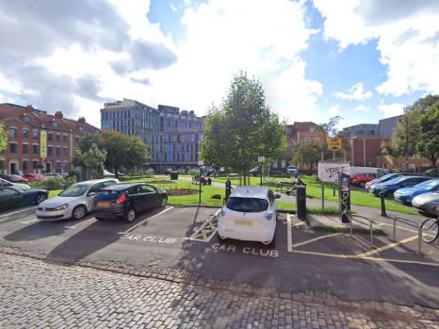bp pulse Charging Station in Bristol United Kingdom of Great Britain and Northern Ireland