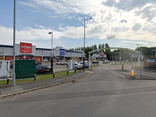 Pod Point Charging Station in Southport United Kingdom of Great Britain and Northern Ireland