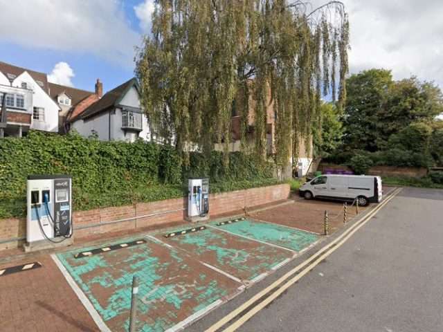 Swarco eConnect Charging Station in Reading United Kingdom of Great Britain and Northern Ireland