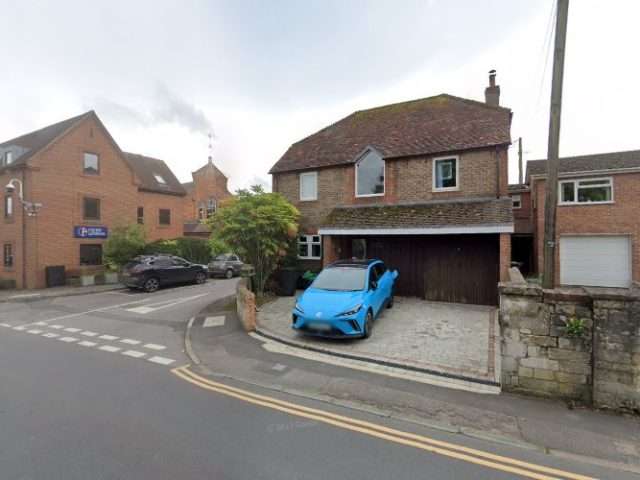 Evolt Network Charging Station in Hungerford United Kingdom of Great Britain and Northern Ireland