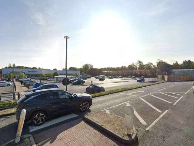 GeniePoint Charging Station in Basingstoke United Kingdom of Great Britain and Northern Ireland