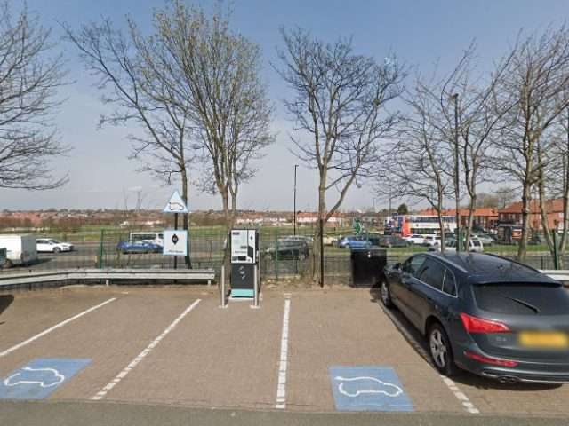 GeniePoint Charging Station in Newcastle upon Tyne United Kingdom of Great Britain and Northern Ireland