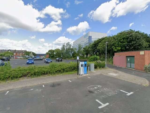 Swarco eConnect Charging Station in Blyth United Kingdom of Great Britain and Northern Ireland