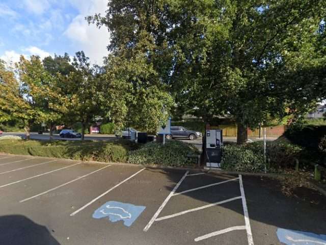 GeniePoint Charging Station in Whitley Bay United Kingdom of Great Britain and Northern Ireland