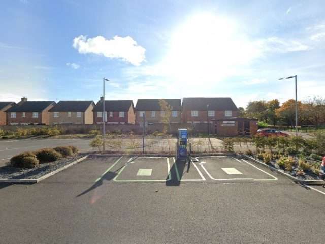 Pod Point Charging Station in North Shields United Kingdom of Great Britain and Northern Ireland