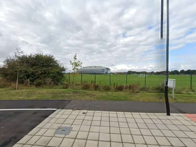 Pod Point Charging Station in Newcastle upon Tyne United Kingdom of Great Britain and Northern Ireland