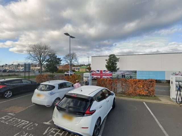 bp pulse Charging Station in Hebburn United Kingdom of Great Britain and Northern Ireland