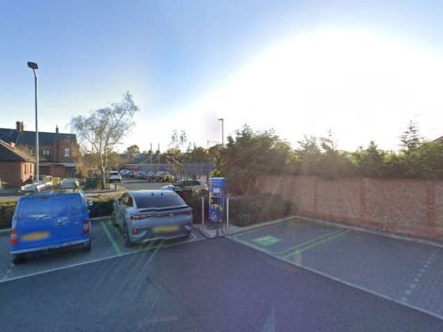 Lidl Charging Station in South Shields United Kingdom of Great Britain and Northern Ireland