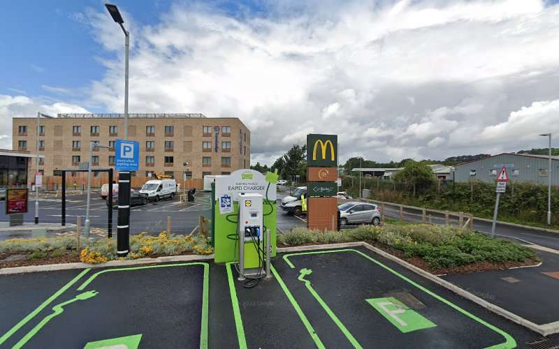 Pod Point Charging Station EV Charging Station at Haugh Ln