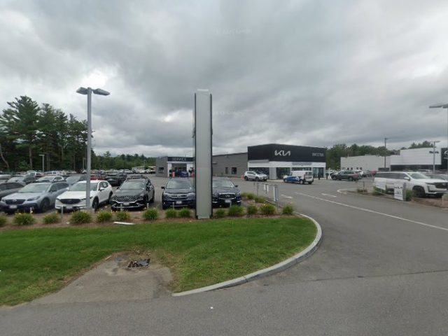 ChargePoint Charging Station in Raynham Massachusetts