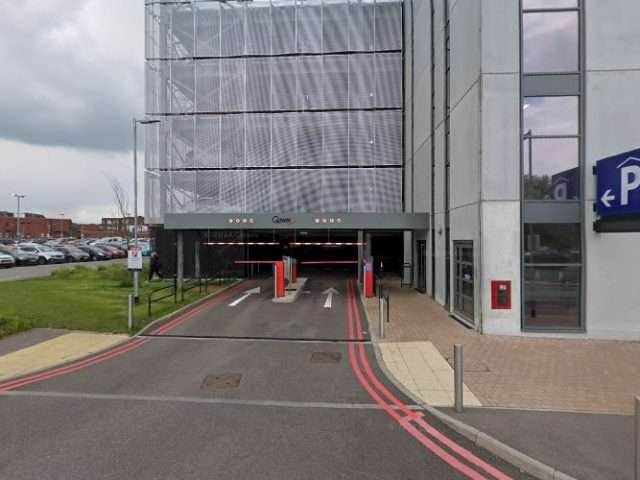 GeniePoint Charging Station in Birmingham United Kingdom of Great Britain and Northern Ireland