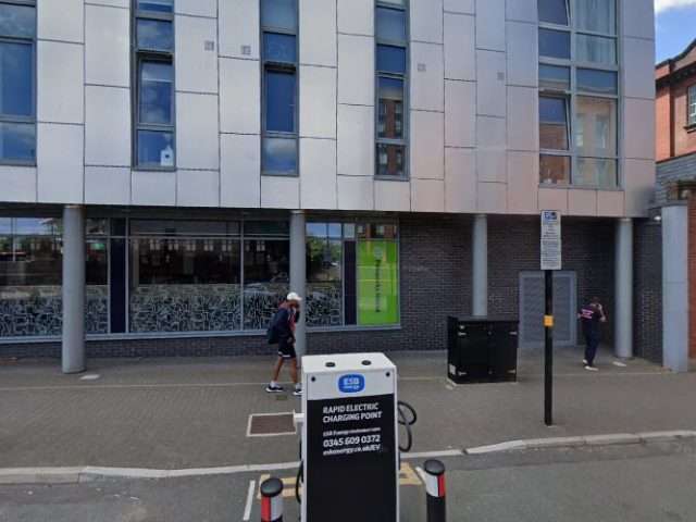 ESB Energy Charging Station in Birmingham United Kingdom of Great Britain and Northern Ireland