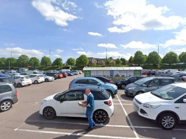 GeniePoint Charging Station in Birmingham United Kingdom of Great Britain and Northern Ireland