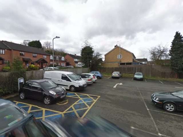 GeniePoint Charging Station in Birmingham United Kingdom of Great Britain and Northern Ireland