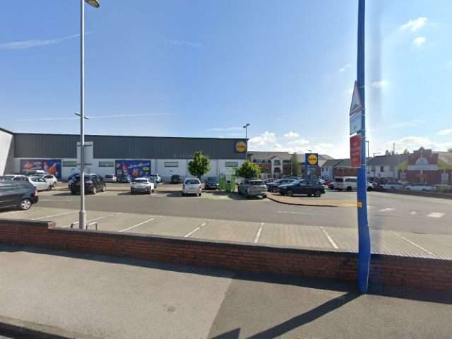 Lidl Charging Station in Rowley Regis United Kingdom of Great Britain and Northern Ireland