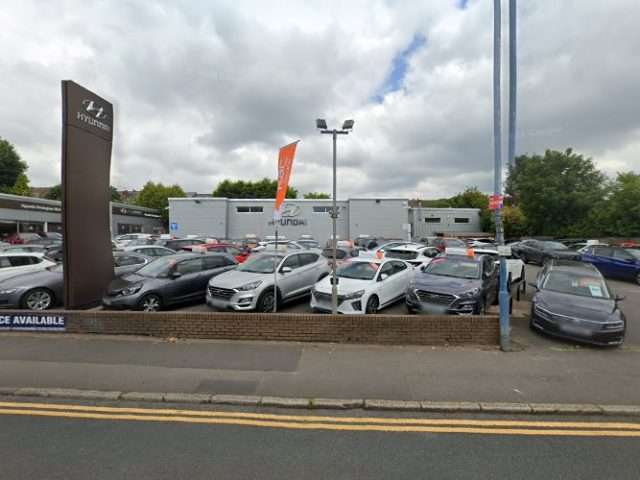 Hyundai Charging Station in Birmingham United Kingdom of Great Britain and Northern Ireland