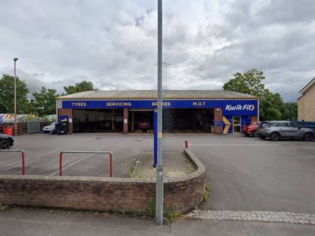 EVBox Charging Station in Trowbridge United Kingdom of Great Britain and Northern Ireland