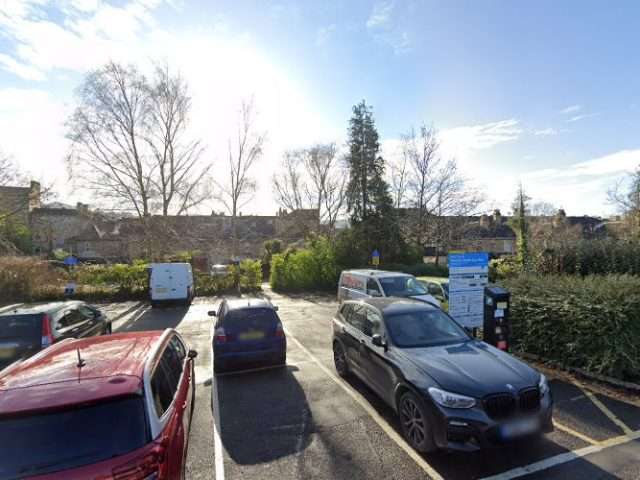 GeniePoint Charging Station in Bath United Kingdom of Great Britain and Northern Ireland