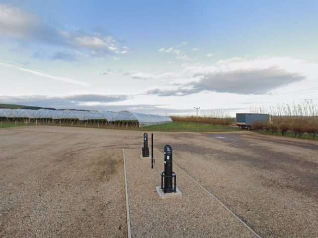 ChargePlace Scotland Charging Station in Laurencekirk United Kingdom of Great Britain and Northern Ireland