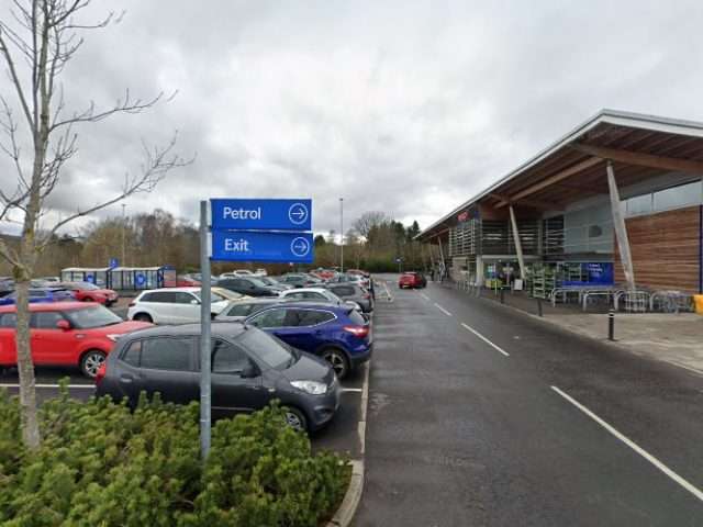 Pod Point Charging Station in Banchory United Kingdom of Great Britain and Northern Ireland