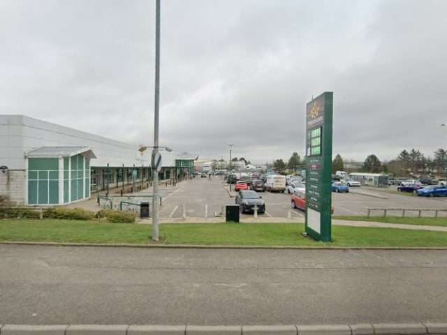GeniePoint Charging Station in Inverurie United Kingdom of Great Britain and Northern Ireland