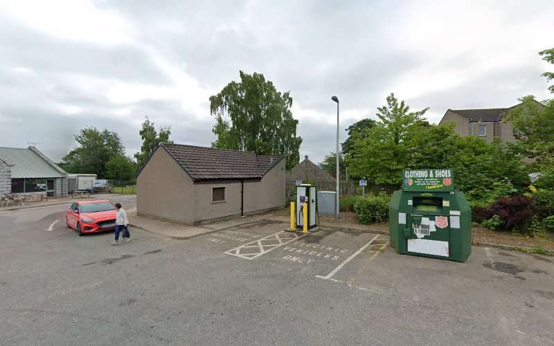 ChargePlace Scotland Charging Station EV Charging Station at Village Car Park