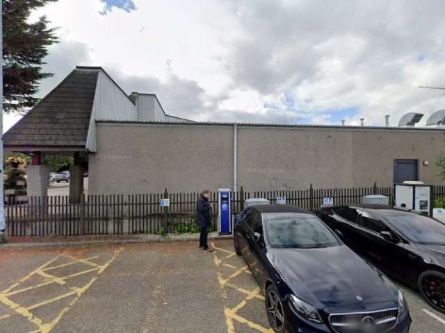 Chargeplace Scotland Charging Station in Inverurie United Kingdom of Great Britain and Northern Ireland