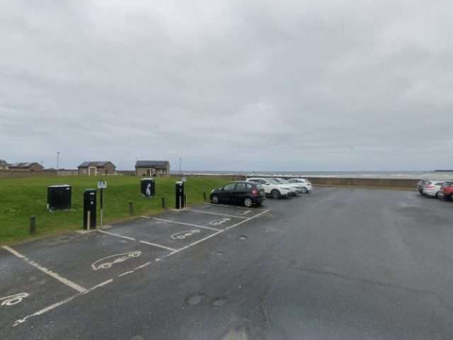 Chargeplace Scotland Charging Station in Banff United Kingdom of Great Britain and Northern Ireland