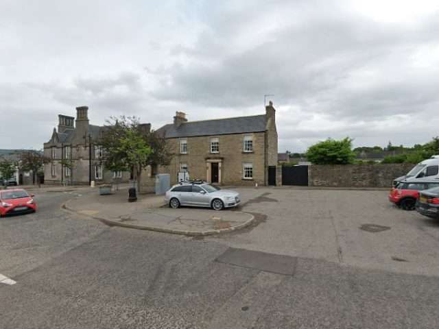 Chargeplace Scotland Charging Station in Keith United Kingdom of Great Britain and Northern Ireland