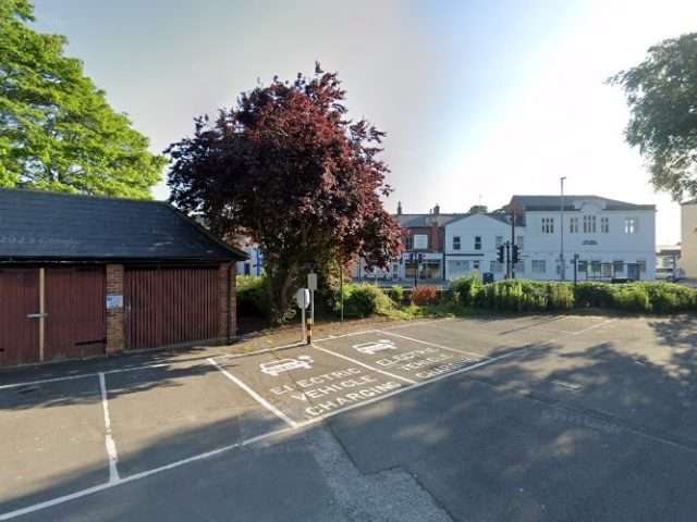 EVBox Charging Station in Bridlington United Kingdom of Great Britain and Northern Ireland