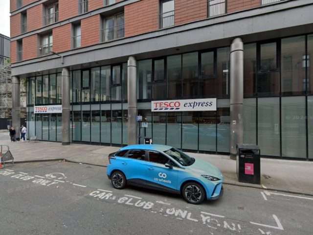 ChargePlace Scotland Charging Station in Glasgow United Kingdom of Great Britain and Northern Ireland