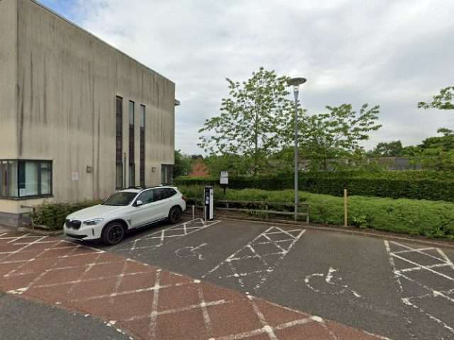 Swarco Charging Station in Glasgow United Kingdom of Great Britain and Northern Ireland