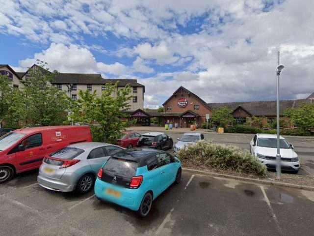 GeniePoint Charging Station in Glasgow United Kingdom of Great Britain and Northern Ireland