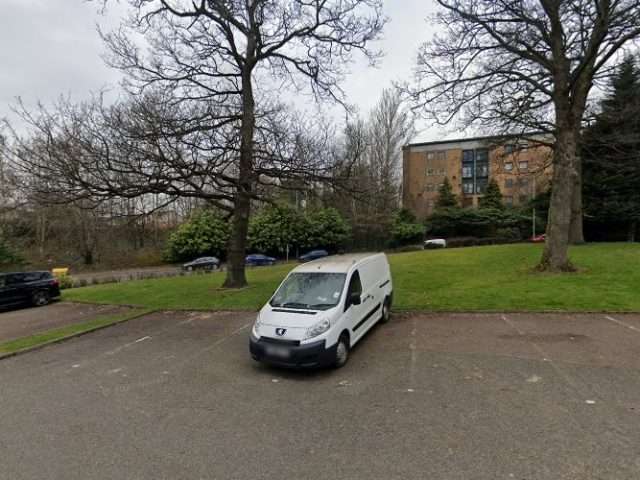 GeniePoint Charging Station in Glasgow United Kingdom of Great Britain and Northern Ireland