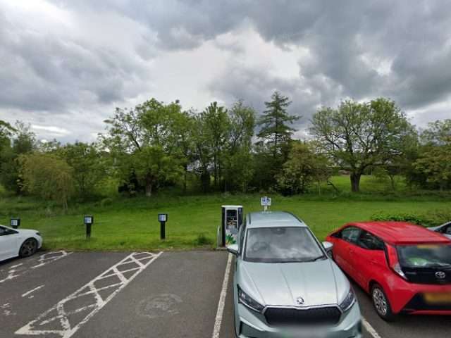 ChargePlace Scotland Charging Station in Shops United Kingdom of Great Britain and Northern Ireland