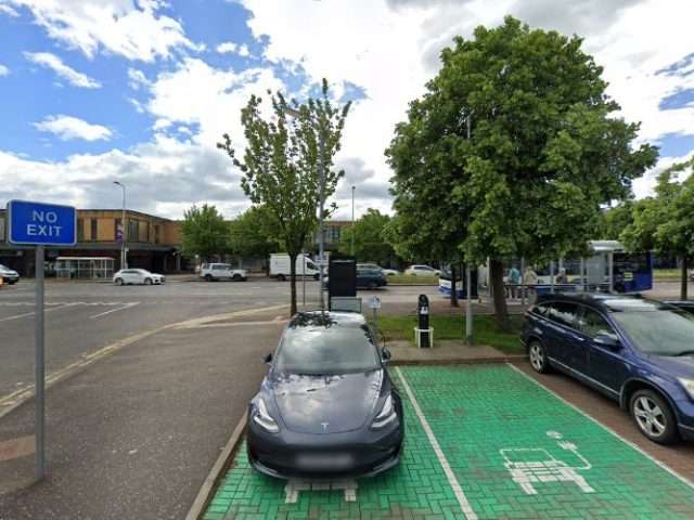 Chargeplace Scotland Charging Station in Glasgow United Kingdom of Great Britain and Northern Ireland