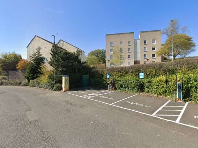 Fuuse Charging Station in Clydebank United Kingdom of Great Britain and Northern Ireland