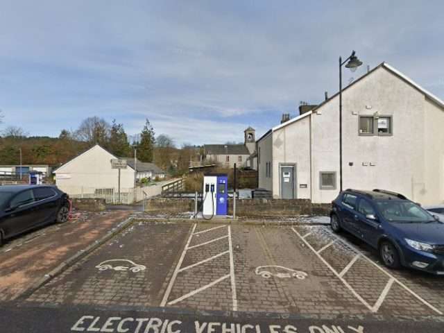 ChargePlace Scotland Charging Station in Glasgow United Kingdom of Great Britain and Northern Ireland