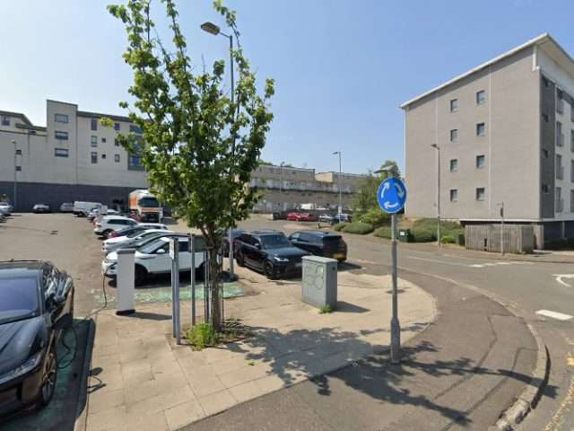 ChargePlace Scotland Charging Station in Glasgow United Kingdom of Great Britain and Northern Ireland