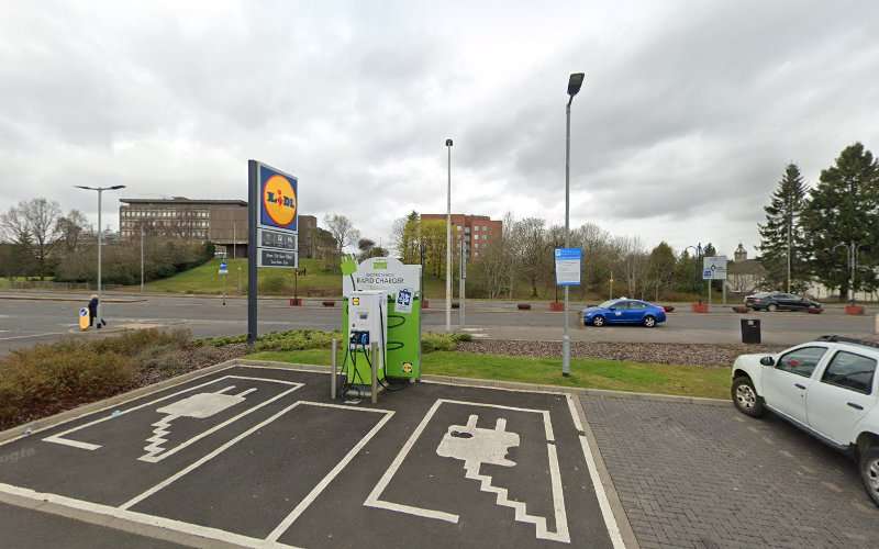 Pod Point Charging Station EV Charging Station at Churchill Ave