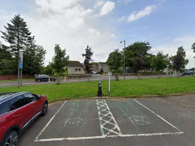 bp pulse Charging Station in Glasgow United Kingdom of Great Britain and Northern Ireland