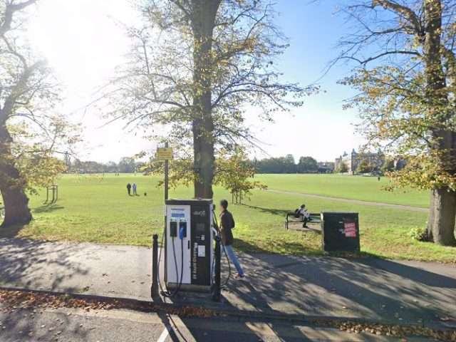 Swarco eConnect Charging Station in Cambridge United Kingdom of Great Britain and Northern Ireland