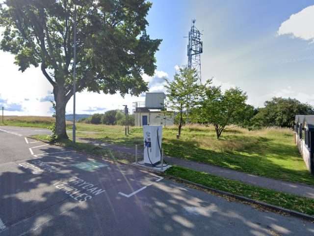 Dragon Charging Station in Newport United Kingdom of Great Britain and Northern Ireland