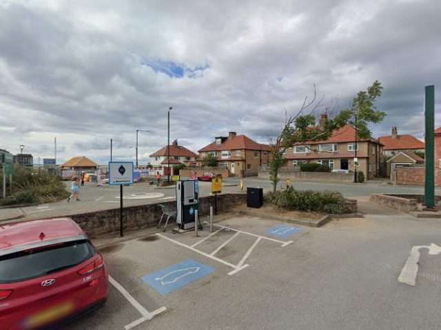 GeniePoint Charging Station in Wirral United Kingdom of Great Britain and Northern Ireland