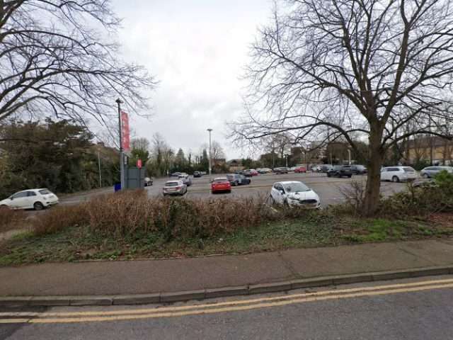 Pod Point Charging Station in Epping United Kingdom of Great Britain and Northern Ireland