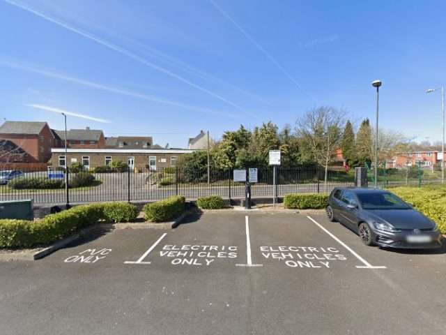 bp pulse Charging Station in Witham United Kingdom of Great Britain and Northern Ireland