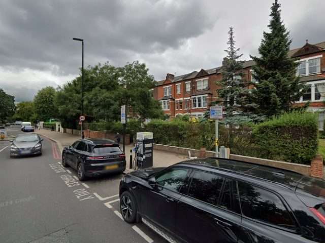 ESB Energy Charging Station in London United Kingdom of Great Britain and Northern Ireland